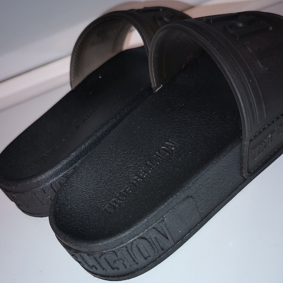 True Religion Slide Sandals Blck&PINK BUNDLE DEAL - Picture 4 of 9